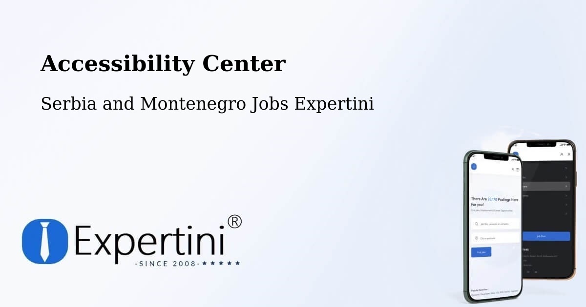 Accessibility Statement – Calmar - Serbia and Montenegro Jobs Expertini