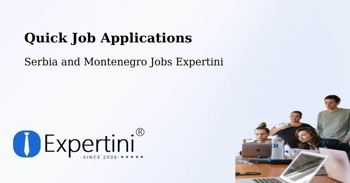 Quick Apply Feature – Calmar - Serbia and Montenegro Jobs Expertini